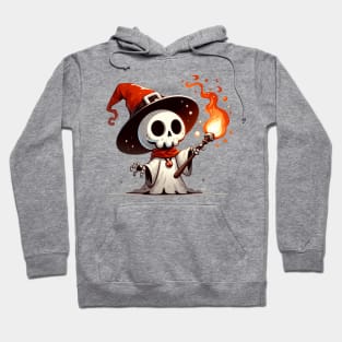 Cute Skeleton Mage Hoodie